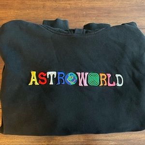 Astro world black hoodie